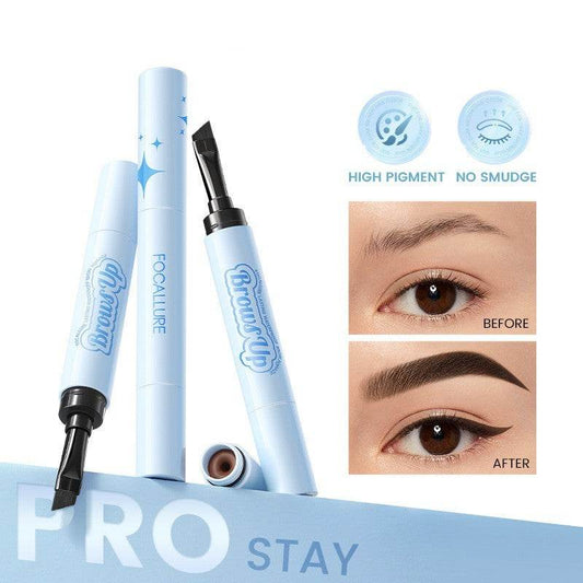 2 In 1 3D Eyebrow Gel Cream Eyeliner Pencil 3 Colors Waterproof Long-lasting Eyebrow Pomade Enhancers Makeup Cosmetics - terrifictrend