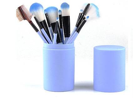 12pcs Makeup Brush Set Blush Eyeshadow Eyelash Highlighter Makeup Brush - terrifictrend