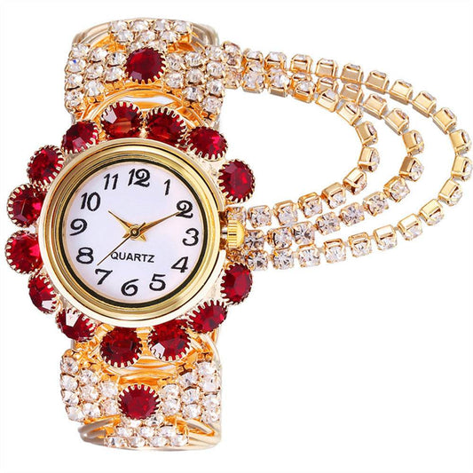 All-match Ladies Diamond Claw Chain Quartz Watch - terrifictrend