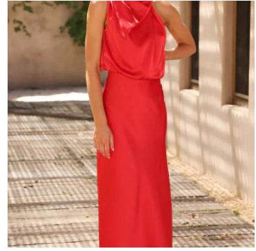 Summer Sleeveless Dress Ins Fashion Elegant Evening Party Club Clothing For Women - terrifictrend