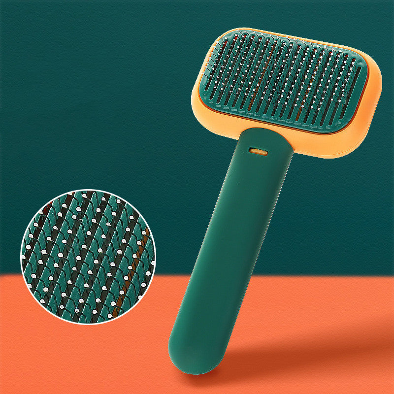 "Pet Hair Massage Grooming Brush"