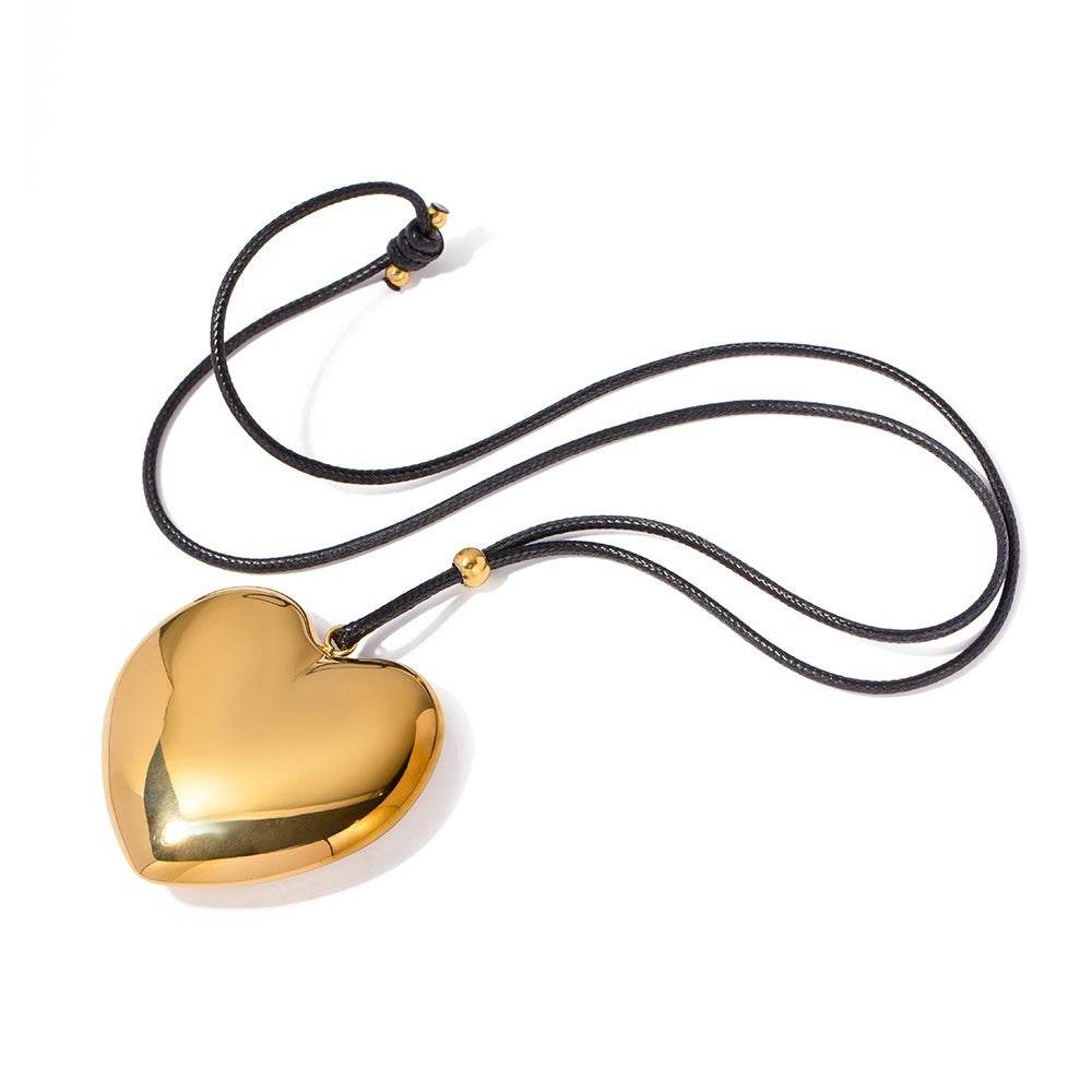 Ophelia Gold Heart Necklace - terrifictrend