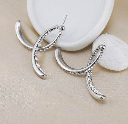 Simple And Delicate Cross Earrings - terrifictrend