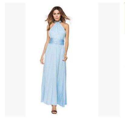 Women's Sexy Long Party Dress Club Floor-Length Summer Backless Bandage Maxi Dress Multiway Bridesmaids Boho Women Dress Vestidos - terrifictrend