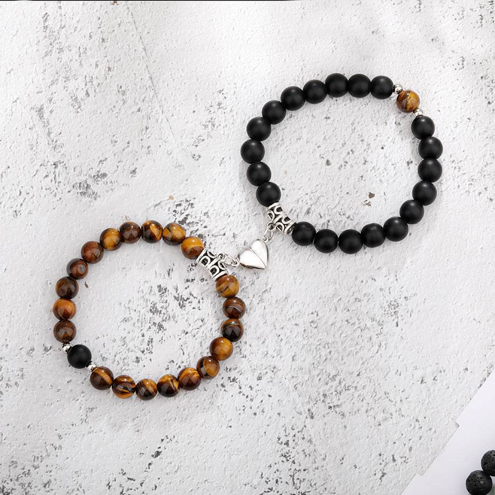 A Pair Of Magnetic Couple Bracelets Induce Vibration - terrifictrend