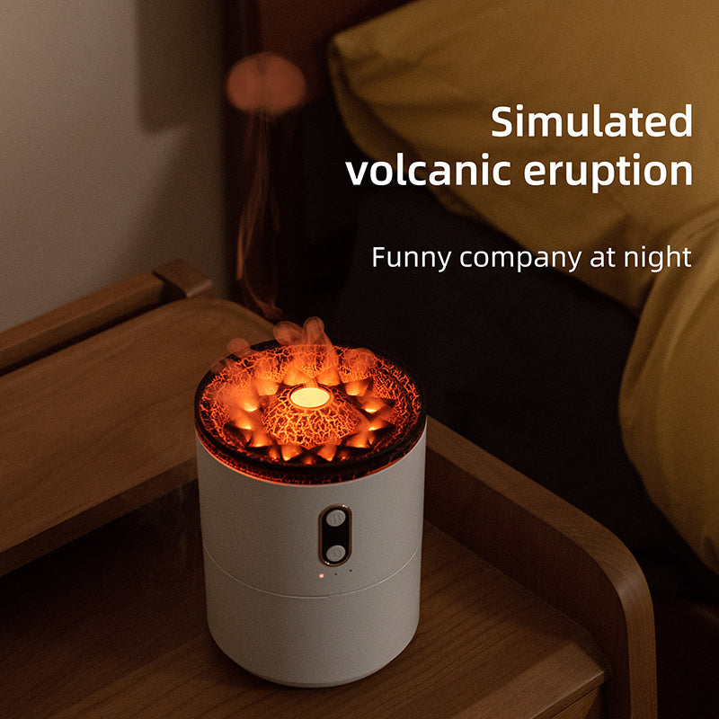 "Volcanic Flame Aroma Diffuser"