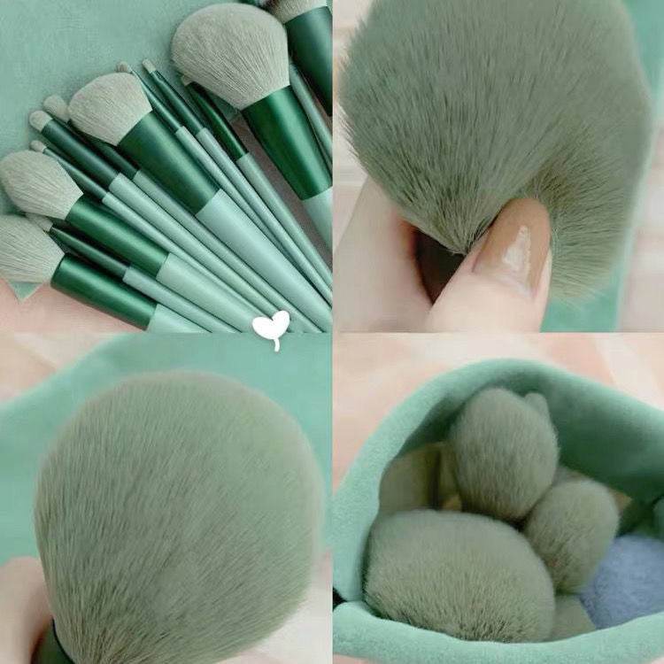 13Pcs Makeup Brush Set Make Up Concealer Brush Blush Powder Brush Eye Shadow Highlighter Foundation Brush Cosmetic Beauty Tools - terrifictrend