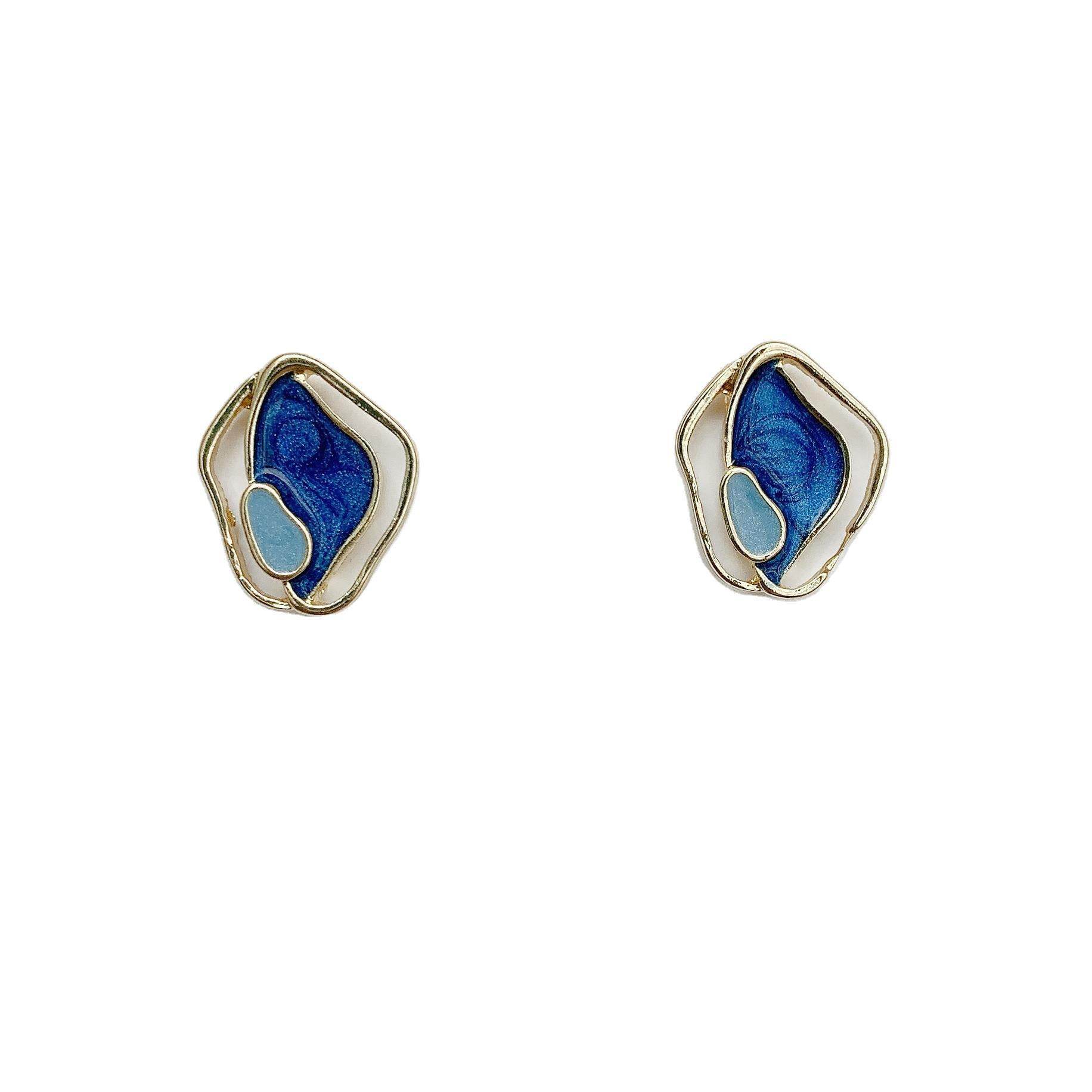 S925 Silver Stud Earrings Simple Women's Small - terrifictrend