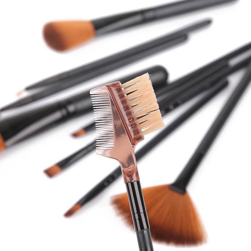 12pcs Makeup Brush Set Blush Eyeshadow Eyelash Highlighter Makeup Brush - terrifictrend