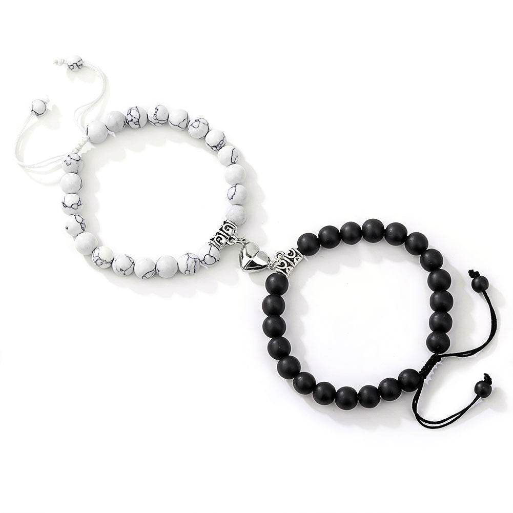 A Pair Of Magnetic Couple Bracelets Induce Vibration - terrifictrend