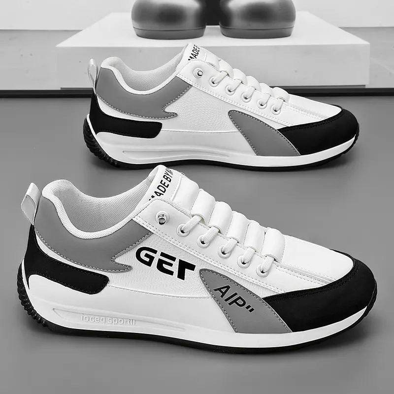 Men Sports Flat Shoes Comfortable Breathable Non-slip Wear-resistant Board Shoes - terrifictrend