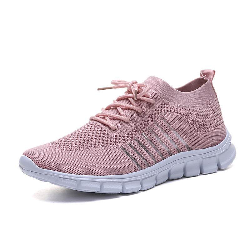 Flying Woven Mesh Women's Shoes Breathable Sneakers - terrifictrend