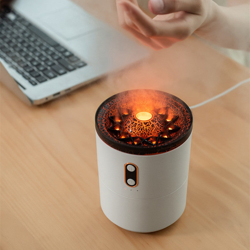 "Volcanic Flame Aroma Diffuser"