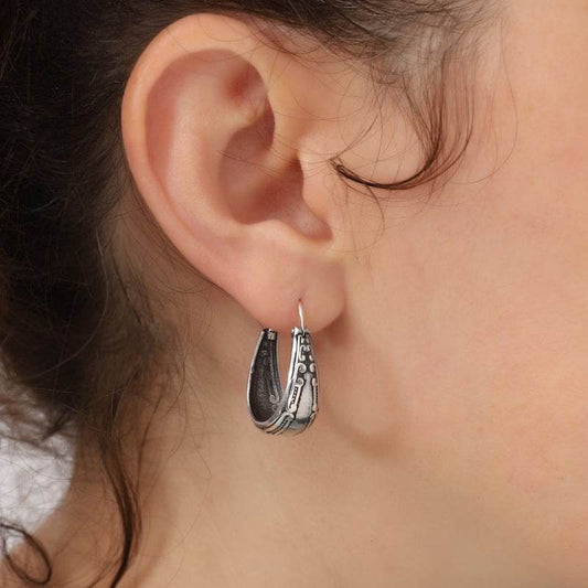 Vintage Carved Pattern Earrings Fashion Ladies' National Style Jewelry Earrings - terrifictrend