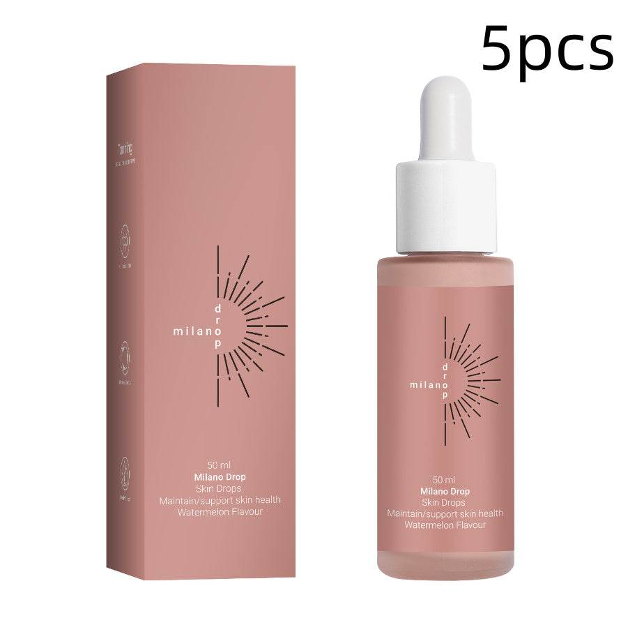 Tanning Face Serum Face Body Tanning Bed Outdoor Fine Line Repair Skin Serum Dark Bronzer Self Tanning Serum Drops - terrifictrend