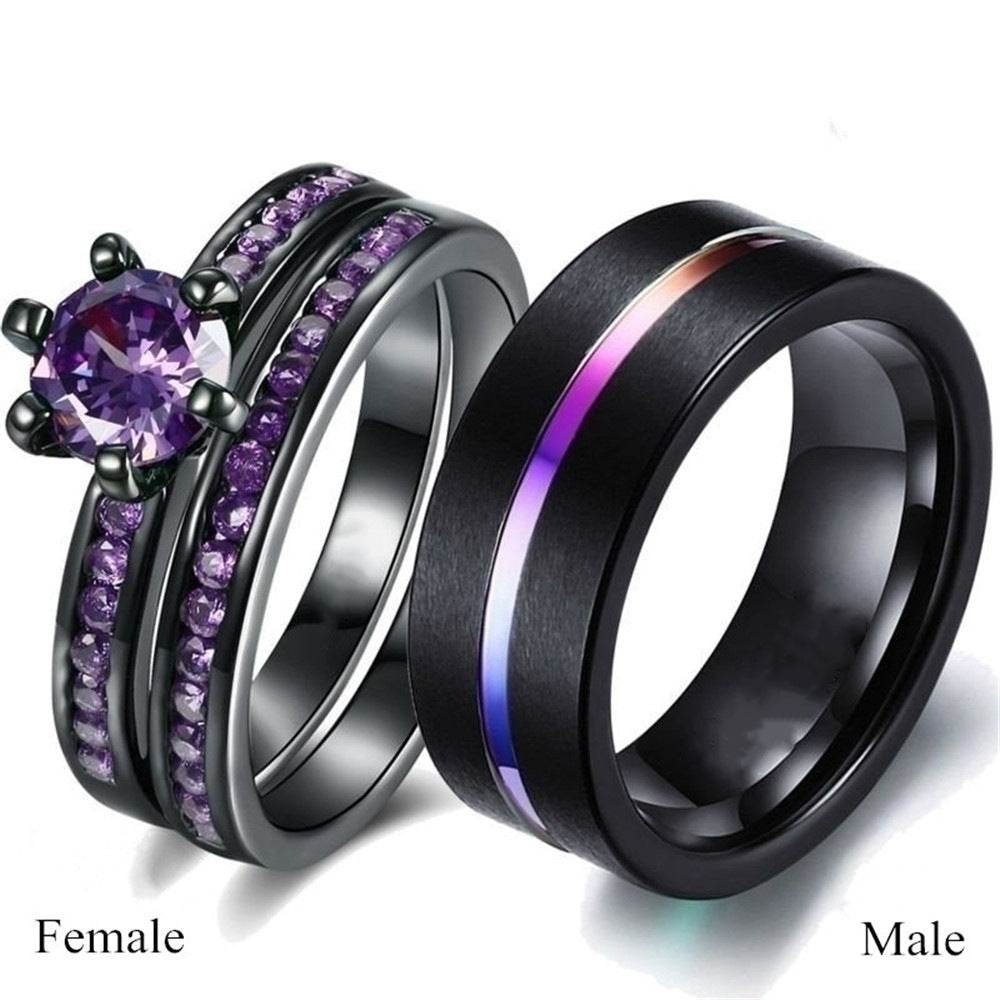 Lovers Purple Ring - terrifictrend