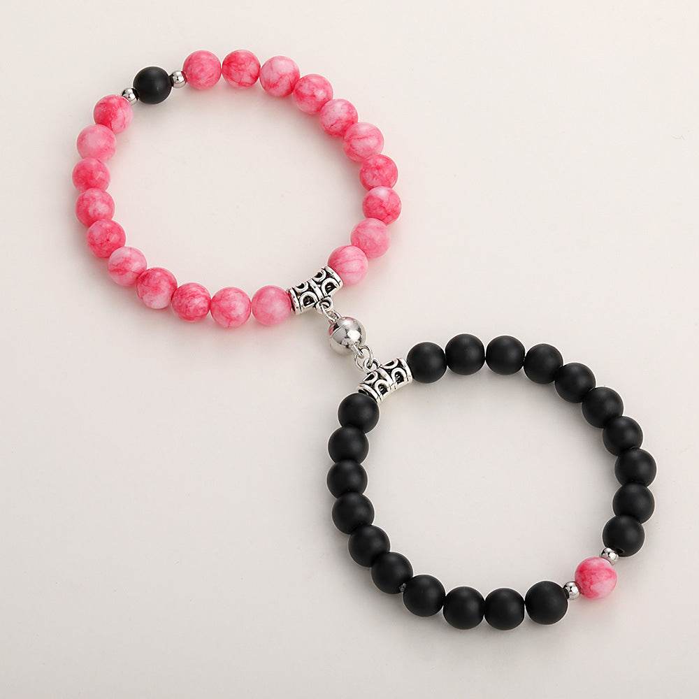 A Pair Of Magnetic Couple Bracelets Induce Vibration - terrifictrend