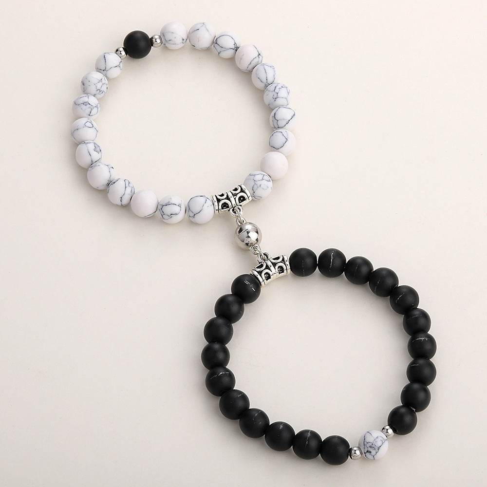 A Pair Of Magnetic Couple Bracelets Induce Vibration - terrifictrend