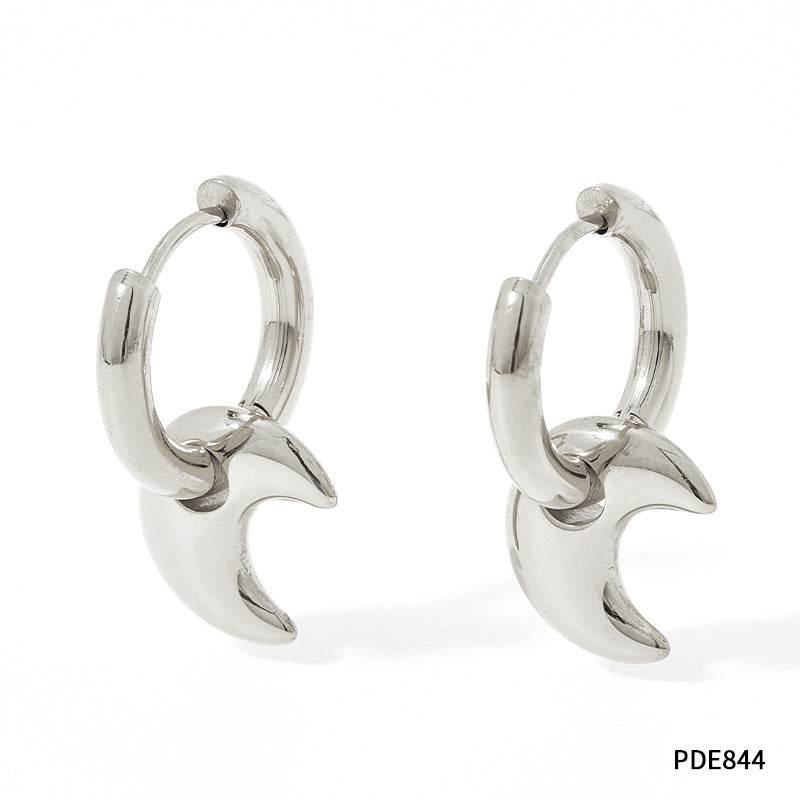 XINGX Earrings Stainless Steel Glossy Earrings - terrifictrend