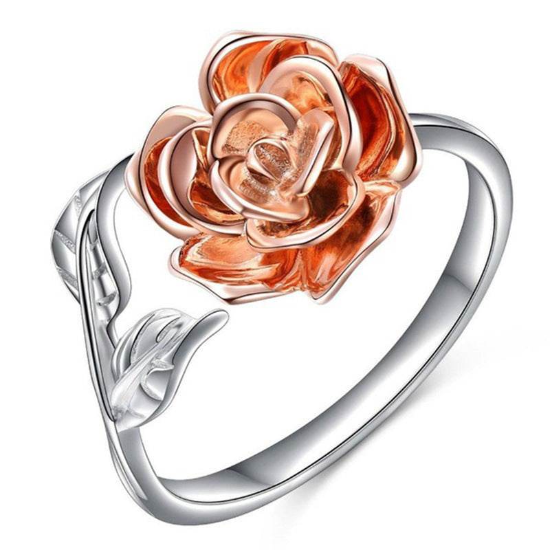 Rose Adjustable Ring - terrifictrend
