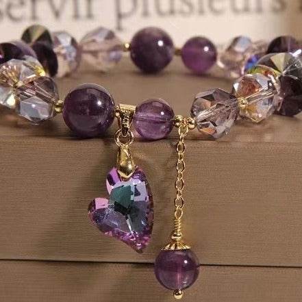 Natural Amethyst New Chinese Bracelet Love Gem - terrifictrend
