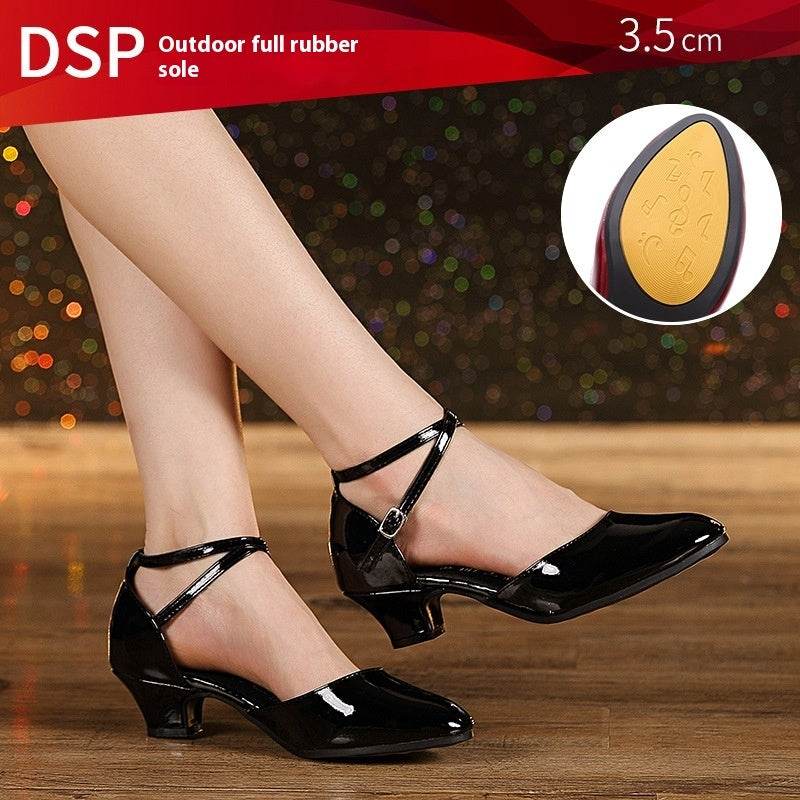 Latin Soft Bottom Square Dance Shoes Women - terrifictrend