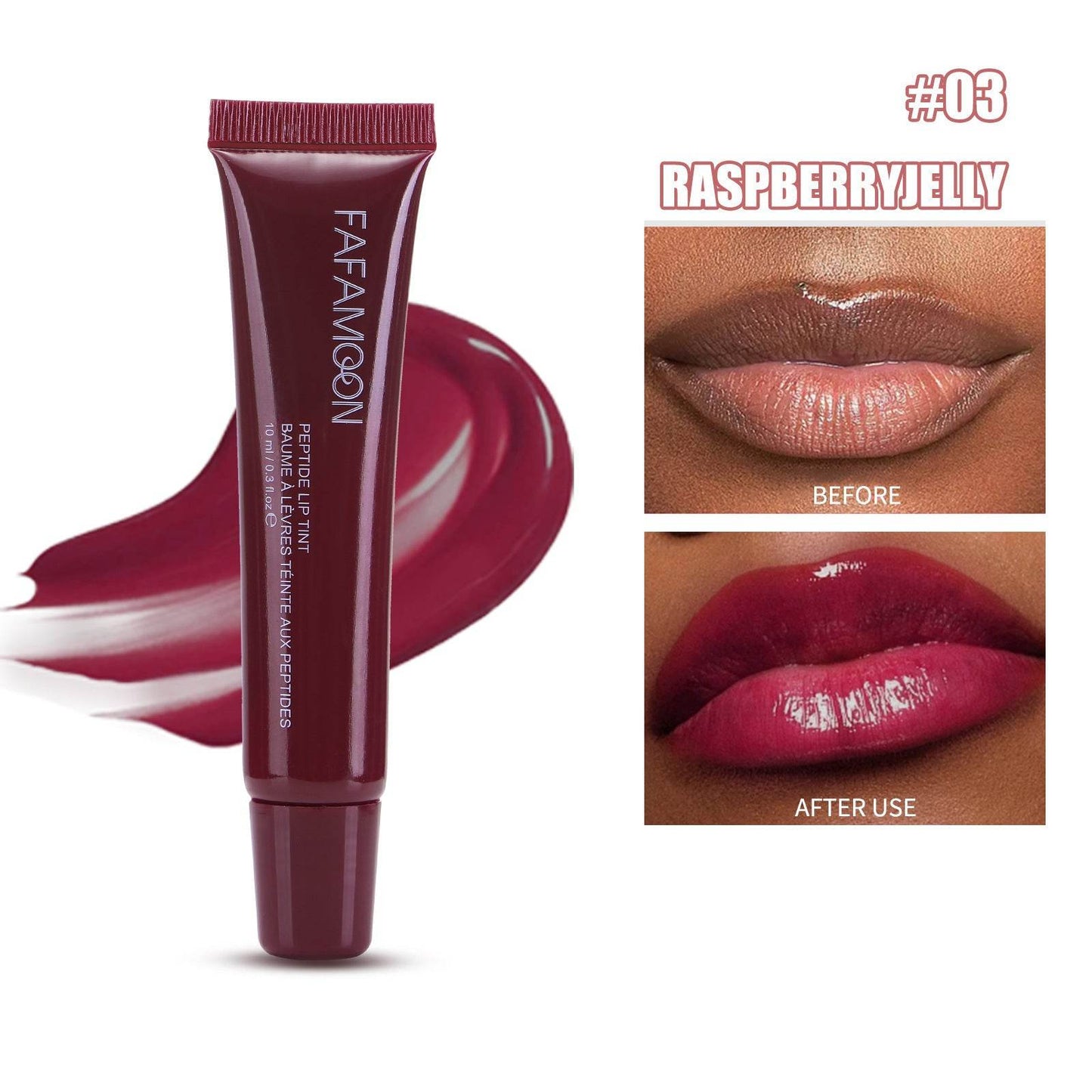 Glossy Lip Glaze Waterproof Long Lasting Lip Gloss Glossy Mirror Tea Red Liquid Lipstick Doodle Lip Korean Makeup - terrifictrend