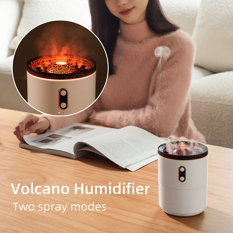 "Volcanic Flame Aroma Diffuser"