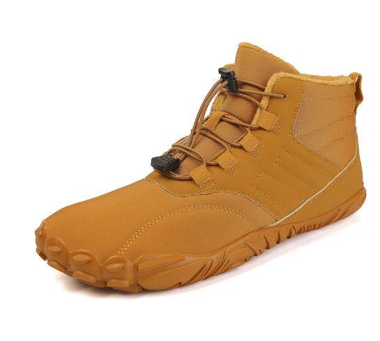 Outdoor Sports Cotton Shoes For Men And Women Winter Warm Slip-on Boots Wear-resistant Anti-ski Thickened Shoes Couple - terrifictrend