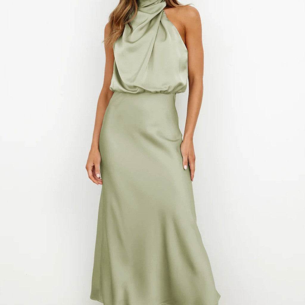 Summer Sleeveless Dress Ins Fashion Elegant Evening Party Club Clothing For Women - terrifictrend