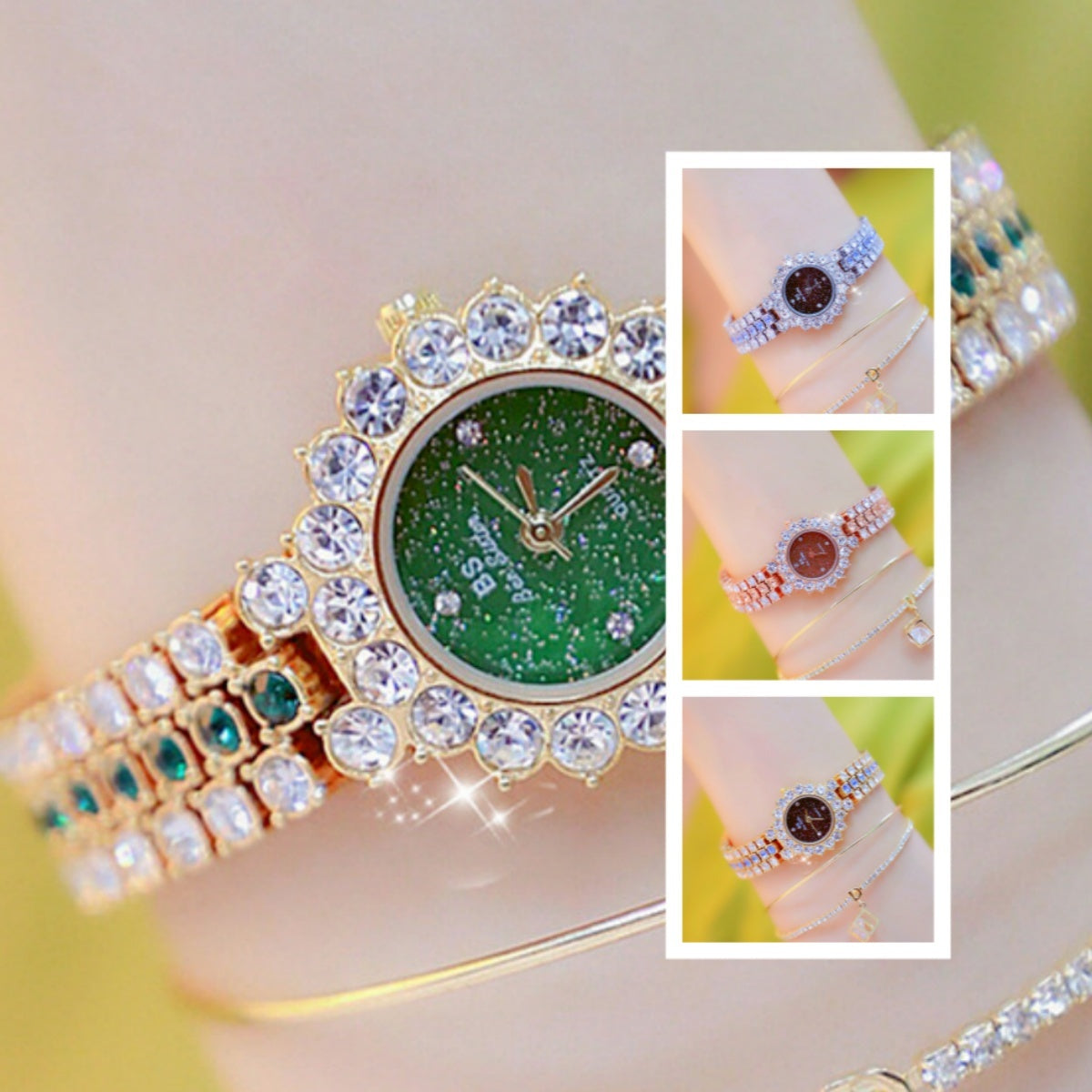 "Multicolor Women's Luxury Quartz Watch"