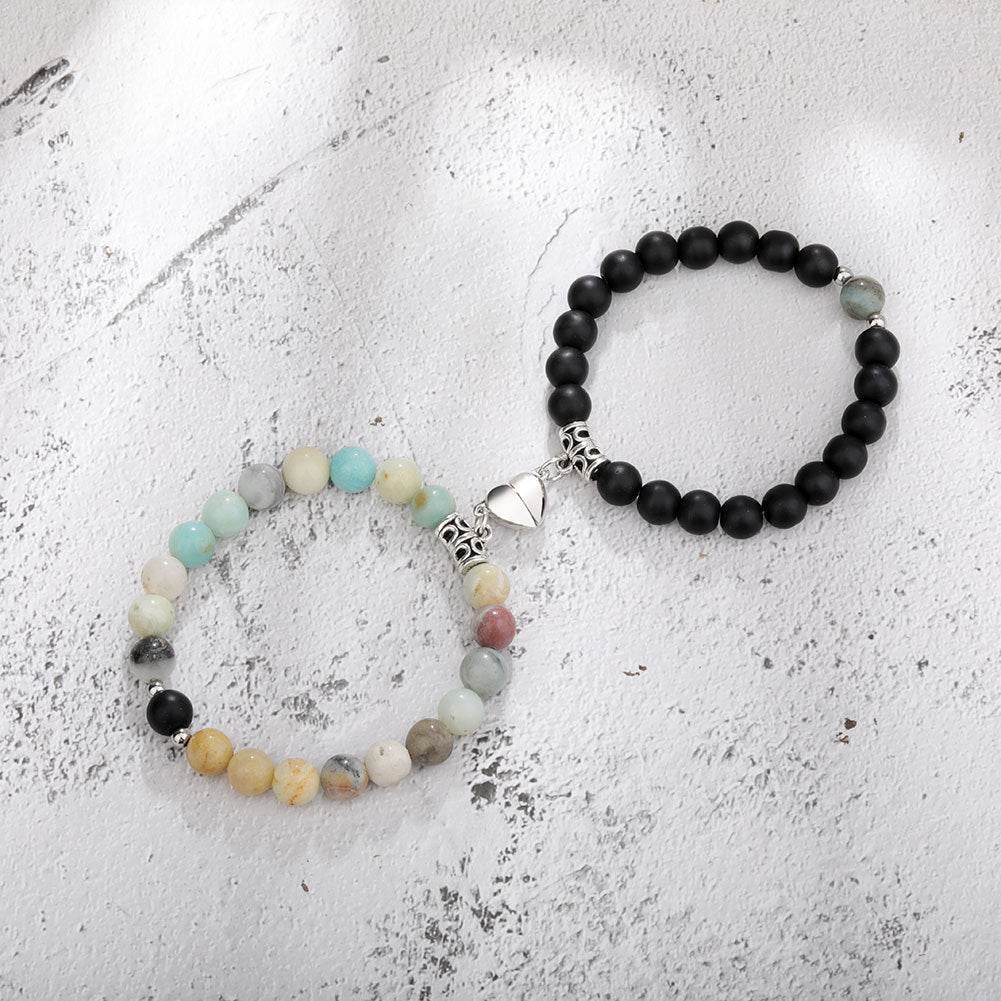 A Pair Of Magnetic Couple Bracelets Induce Vibration - terrifictrend