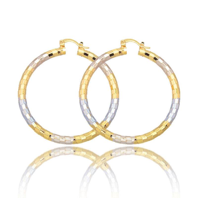 Simple Gold Women's Metal Alloy Earrings - terrifictrend