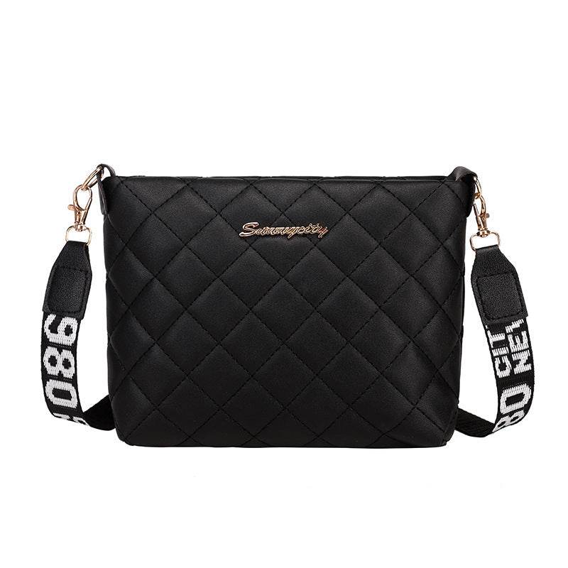 Small Messenger Bag For Women Trend Lingge Embroidery Female Shoulder Bags Fashion Chain Ladies Crossbody Purse - terrifictrend