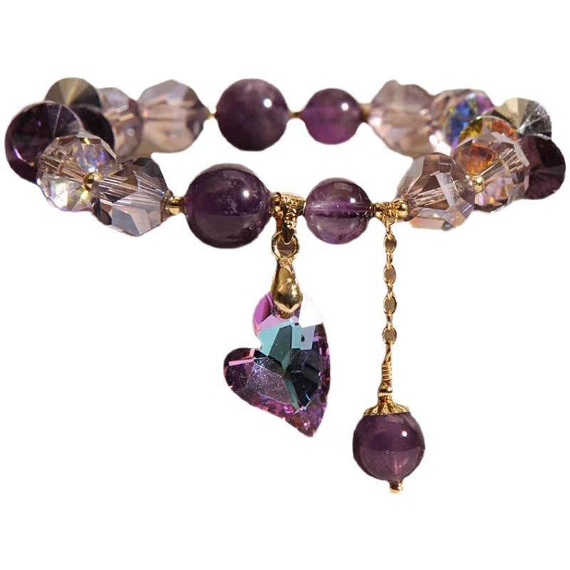 Natural Amethyst New Chinese Bracelet Love Gem - terrifictrend