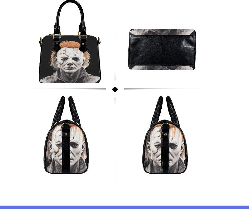 Horror Movie Halloween Art Michael Myers Shoulder Cross Body Bag Satchel 8x10 Terrific trend