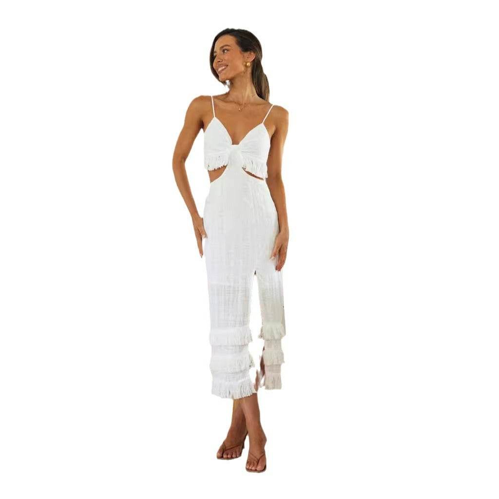 Personalized Sling Temperament Dress Close-fitting Sheath Dress - terrifictrend