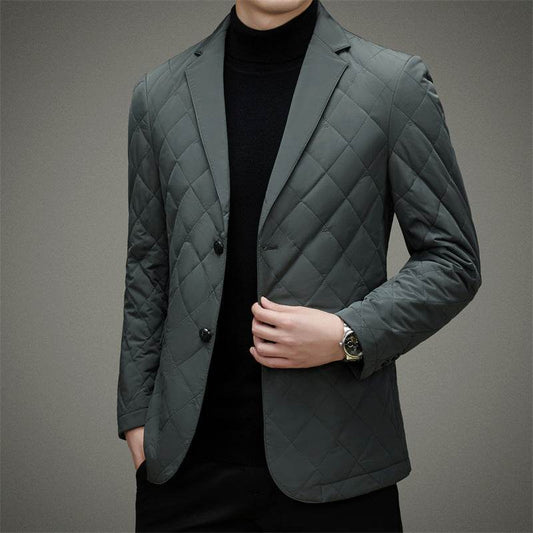 Duck Down Suit Short Business Casual Jacket Men - terrifictrend