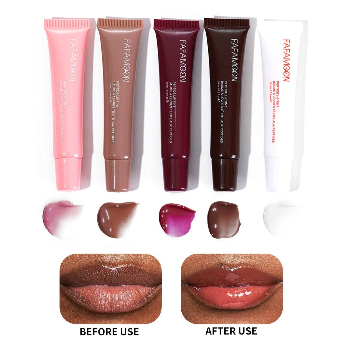 Glossy Lip Glaze Waterproof Long Lasting Lip Gloss Glossy Mirror Tea Red Liquid Lipstick Doodle Lip Korean Makeup - terrifictrend