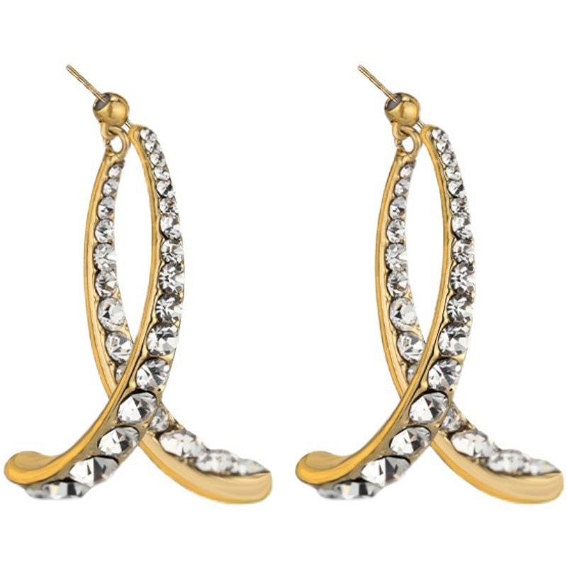 Simple And Delicate Cross Earrings - terrifictrend