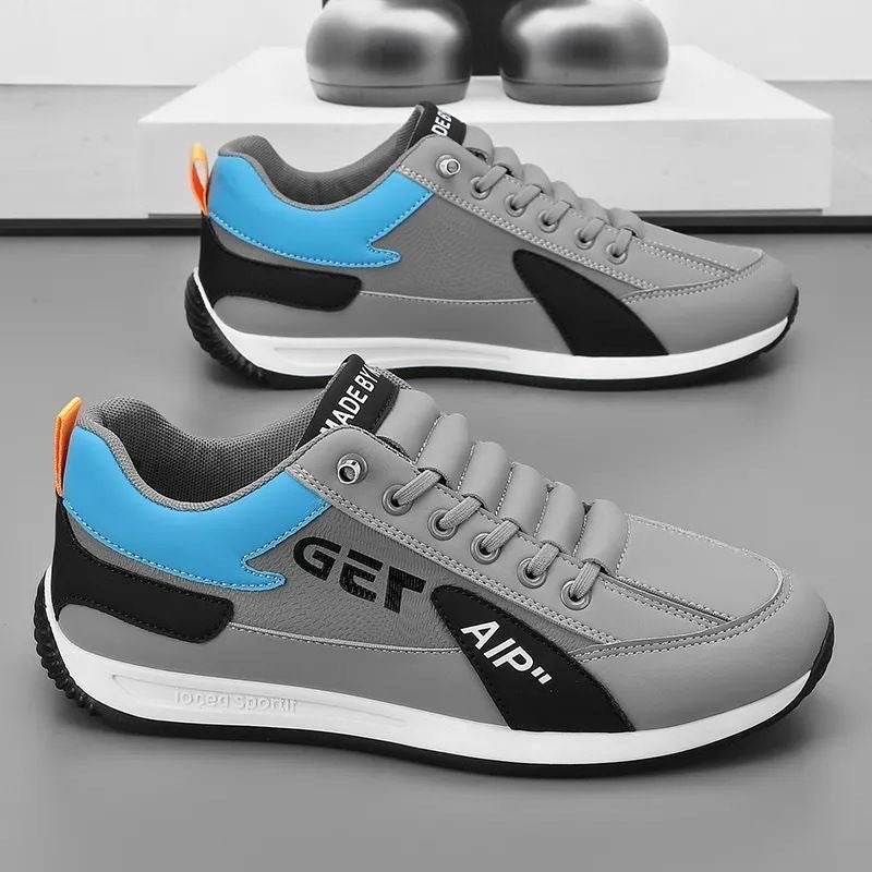 Men Sports Flat Shoes Comfortable Breathable Non-slip Wear-resistant Board Shoes - terrifictrend