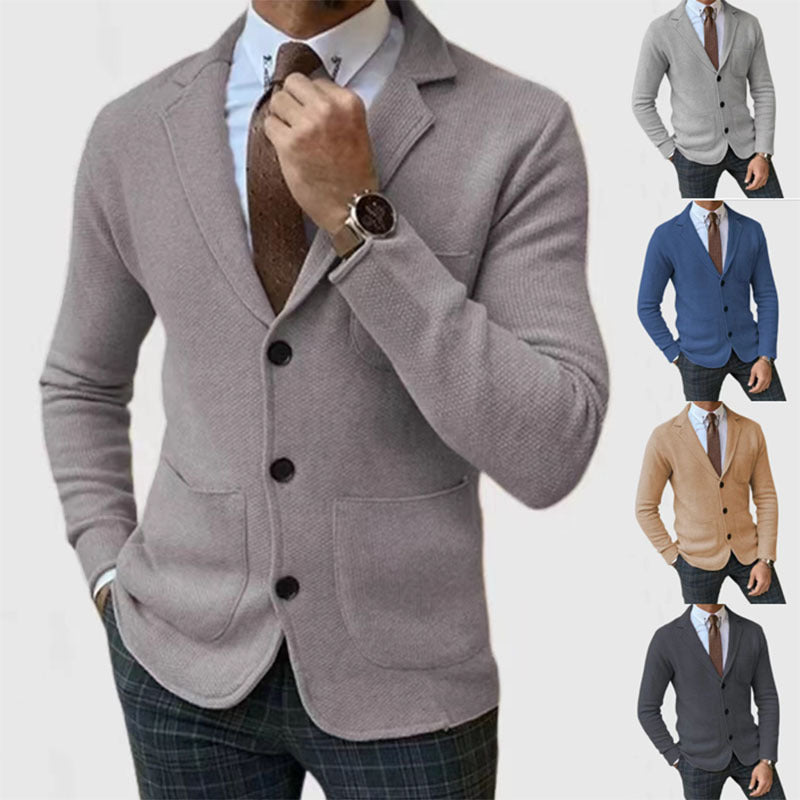 Slim-fitting English Style Casual Formal Wear Suit Cj