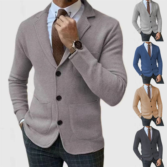 Slim-fitting English Style Casual Formal Wear Suit Cj