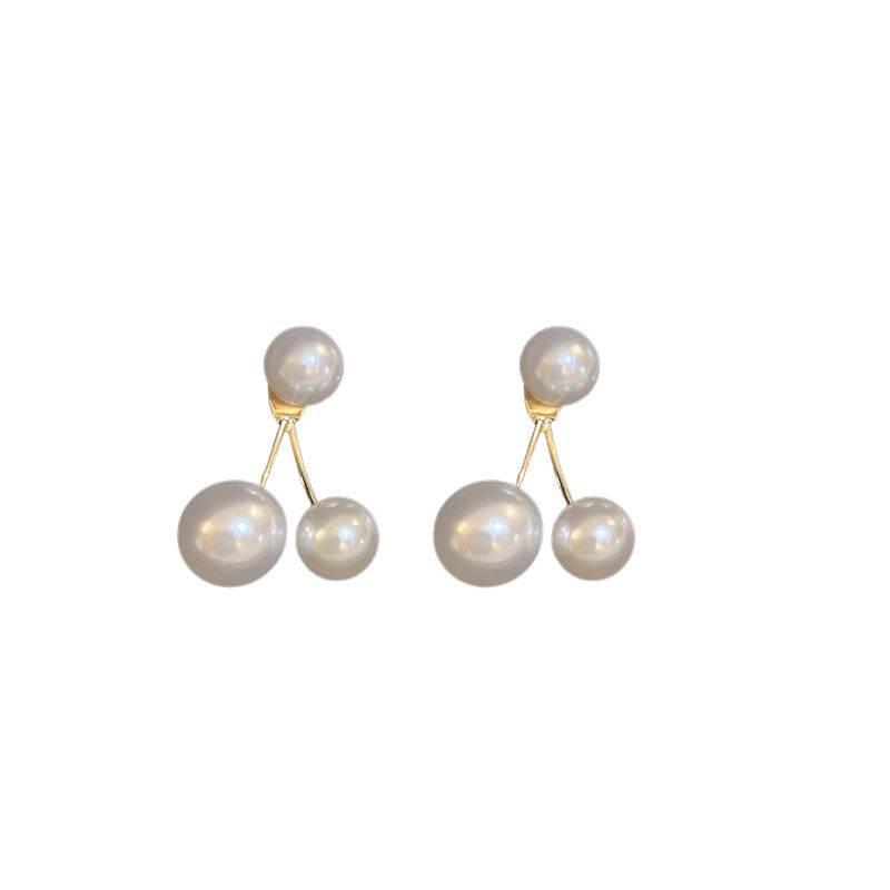 Retro Creative Women's Pearl Cherry Earrings - terrifictrend