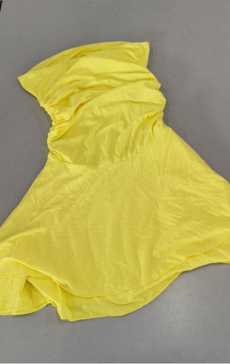 Y2K Tube-top Short Dress Summer Sexy Pleated Tight Dresses For Womens Clothing - terrifictrend