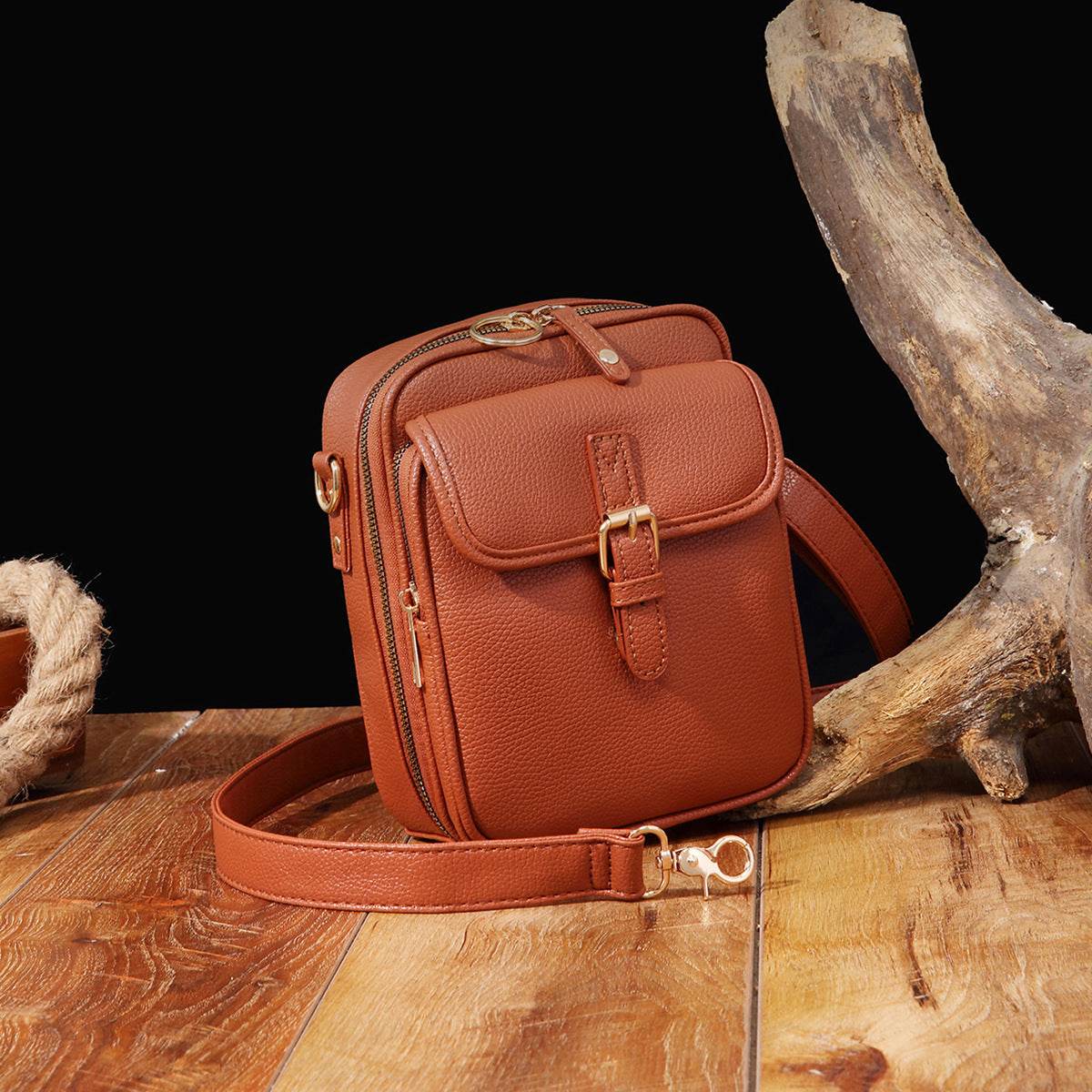Unisex Vintage Large Capacity Messenger Bag Storage Bag With 10 Card Inserts Casual Backpack Women's Bag Retro Backpack Large Capacity Travel - terrifictrend
