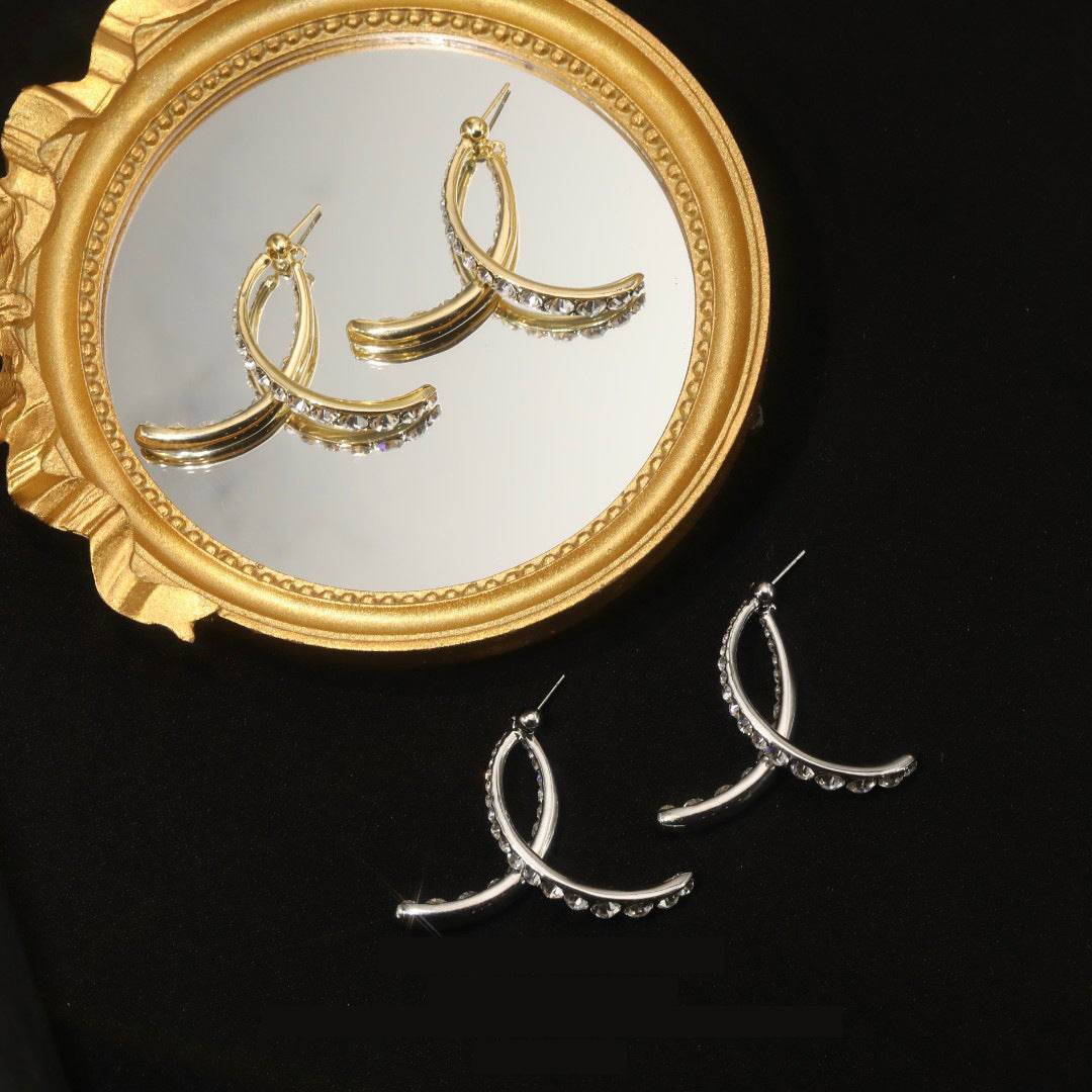 Simple And Delicate Cross Earrings - terrifictrend