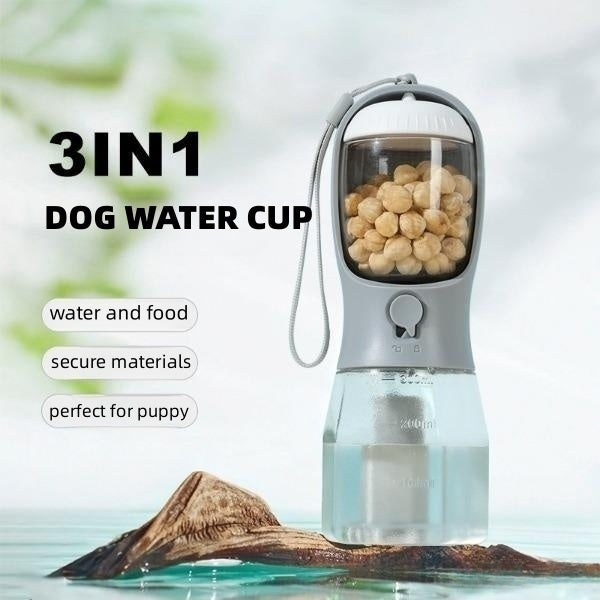 "3-in-1 Portable Dog Water Cup"