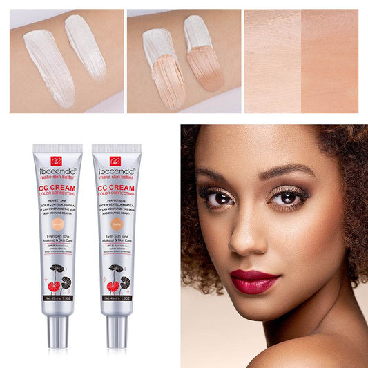 Moisturizing Correcting CC Cream Waterproof Anti-sweat Makeup Before Concealer Lasting Women Makeup Protect Skin Erborian Make - terrifictrend