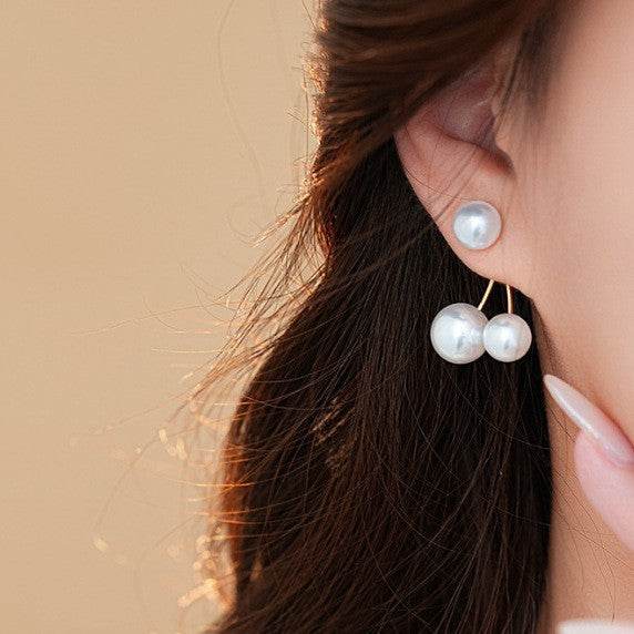 Retro Creative Women's Pearl Cherry Earrings - terrifictrend